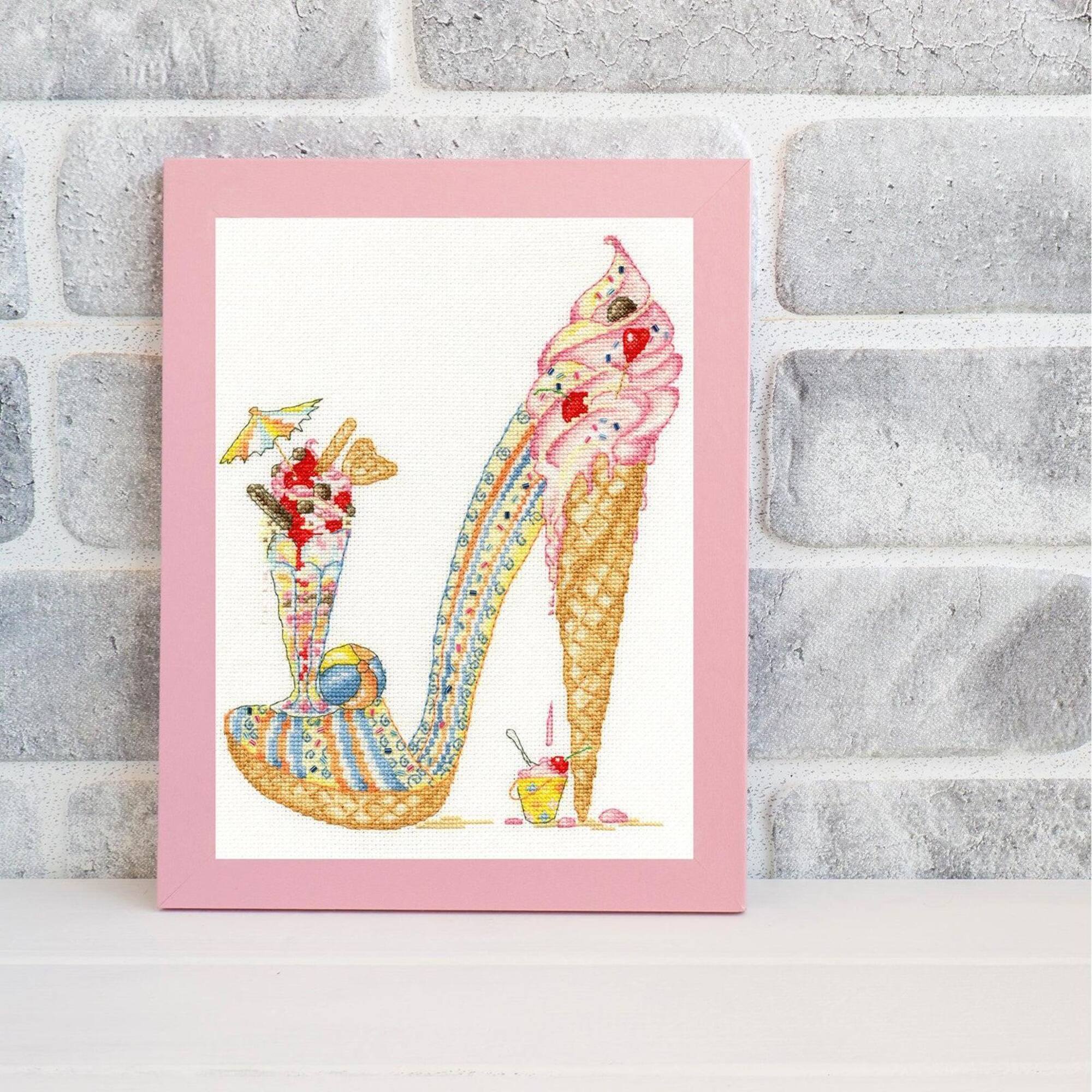 Bothy Threads Lazy Sundae Counted Cross Stitch Kit